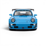 Mini Station Porsche 911 964 RWB HIDEYOSHI blue 1:64
