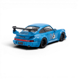 Mini Station Porsche 911 964 RWB HIDEYOSHI blue 1:64