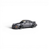 CM Model Porsche 964 Widebody Metallic Gray 1:64