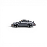 CM Model Porsche 964 Widebody Metallic Gray 1:64