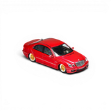 MK Model Mercedes-Benz E63 AMG W211 Lowered Red 1:64