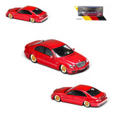 MK Model Mercedes-Benz E63 AMG W211 Lowered Red 1:64