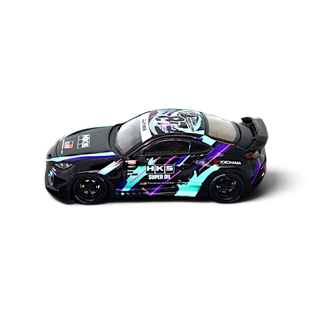 Fuji Toyota GR86 Rocket Bunny Pandem HKS Livery 1:64