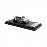 HKM Model VW Beetle Convertible Grey Shark Mouth 1:64