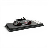 HKM Model VW Beetle Convertible Grey Shark Mouth 1:64