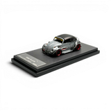 HKM Model VW Beetle Convertible Grey Shark Mouth 1:64