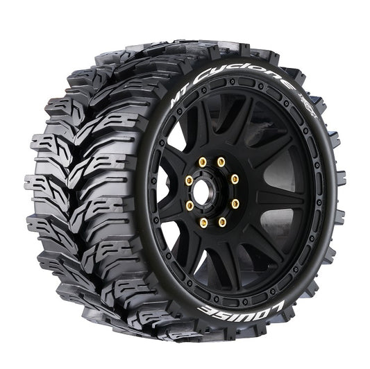 Louise RC MT-Cyclone Speed 3356SB 1/8 Monster Truck Tires, Soft(2)