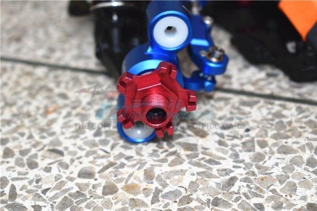 GPM ALUMINUM WHEEL HEX (+6MM) Arrma Infraction Limitless Mojave RED