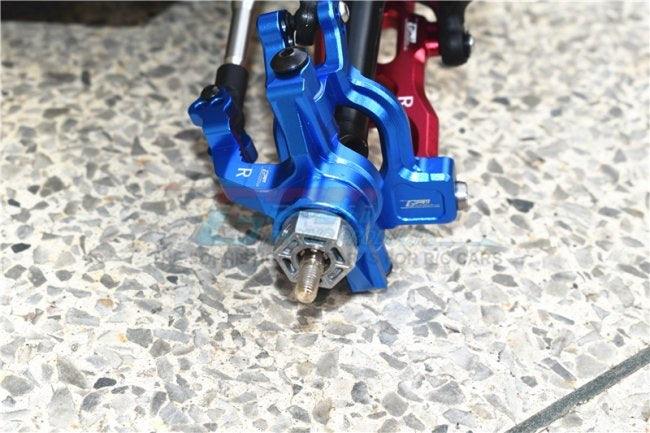 GPM MAKS021-RED ALUMINUM FRONT KNUCKLE ARMS ARRMA 1/10 KRATON 4S BLX