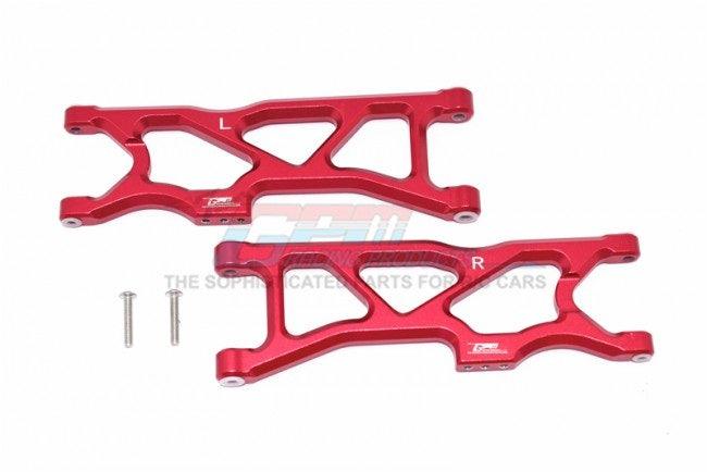 GPM MAKS056-RED ALUMINUM REAR LOWER ARMS ARRMA 1/10 KRATON 4S BLX