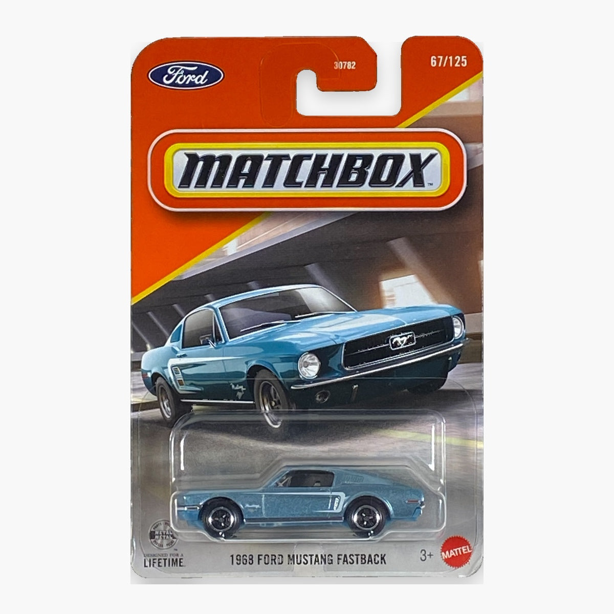 Matchbox 1968 Ford Mustang Fastback | Matchbox Series 67/125