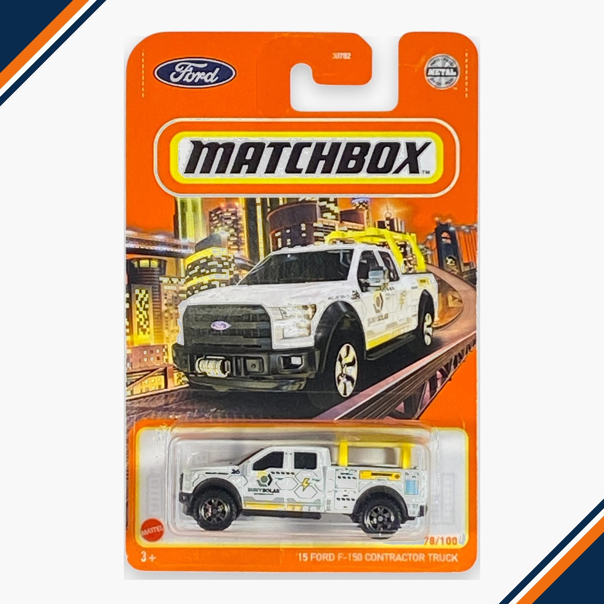 Matchbox '15 Ford F-150 Contactor Truck | Matchbox Series 78/100