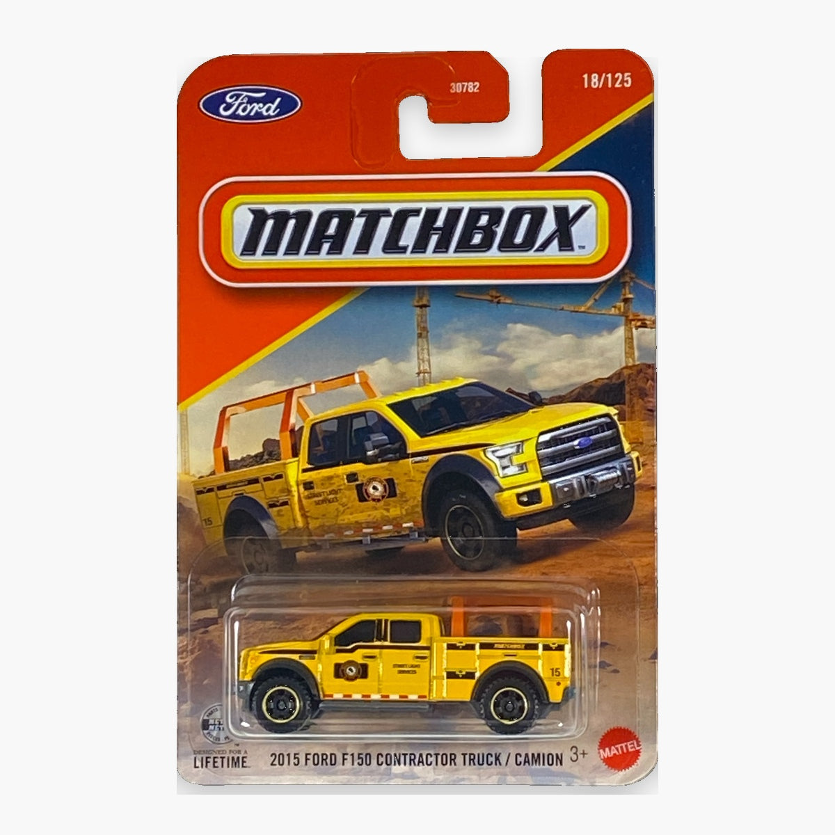 Matchbox '15 Ford F-150 Contactor Truck / Camion | Matchbox Series 18/125