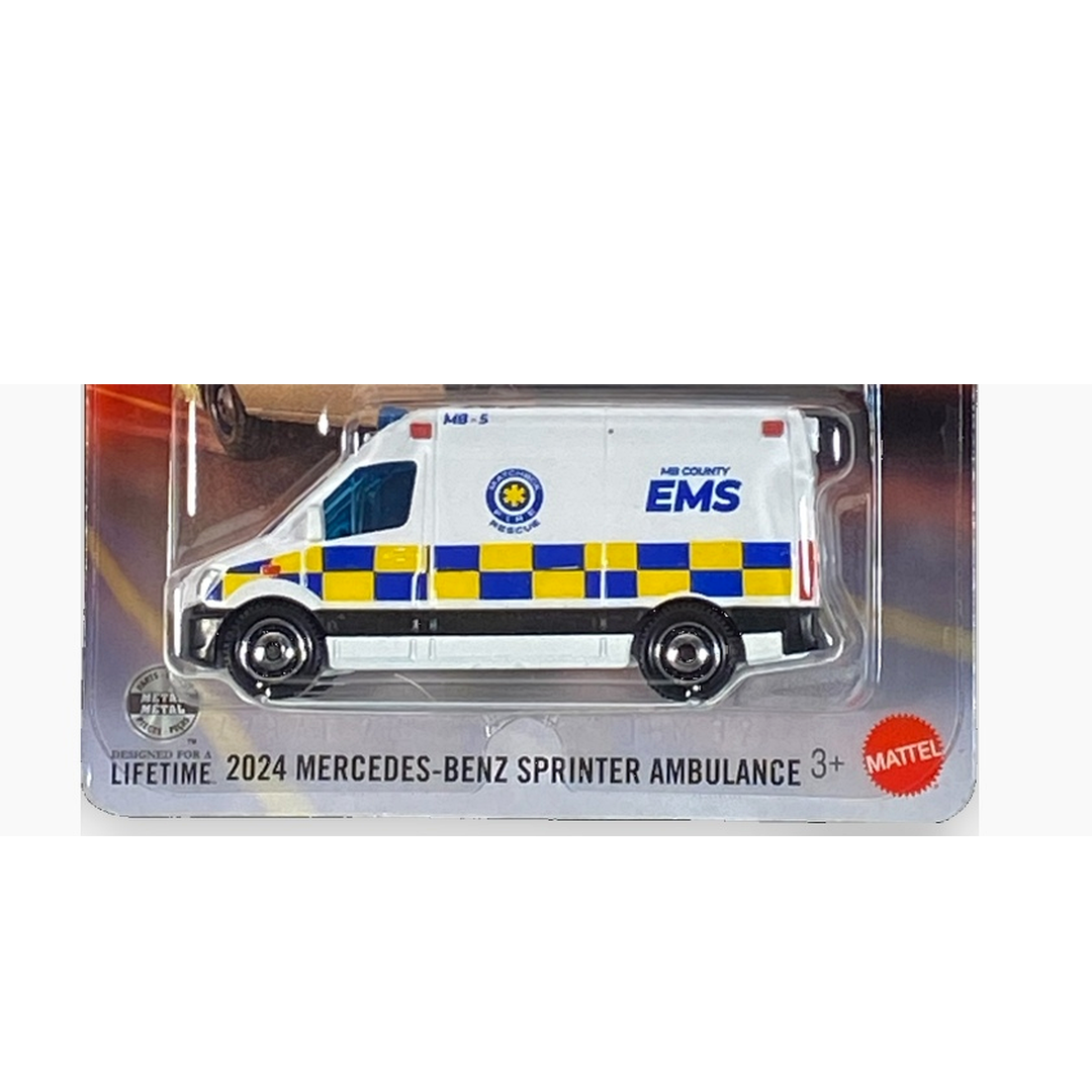Matchbox 2024 Mercedes-Benz Sprinter Ambulance | Matchbox Series 35/125