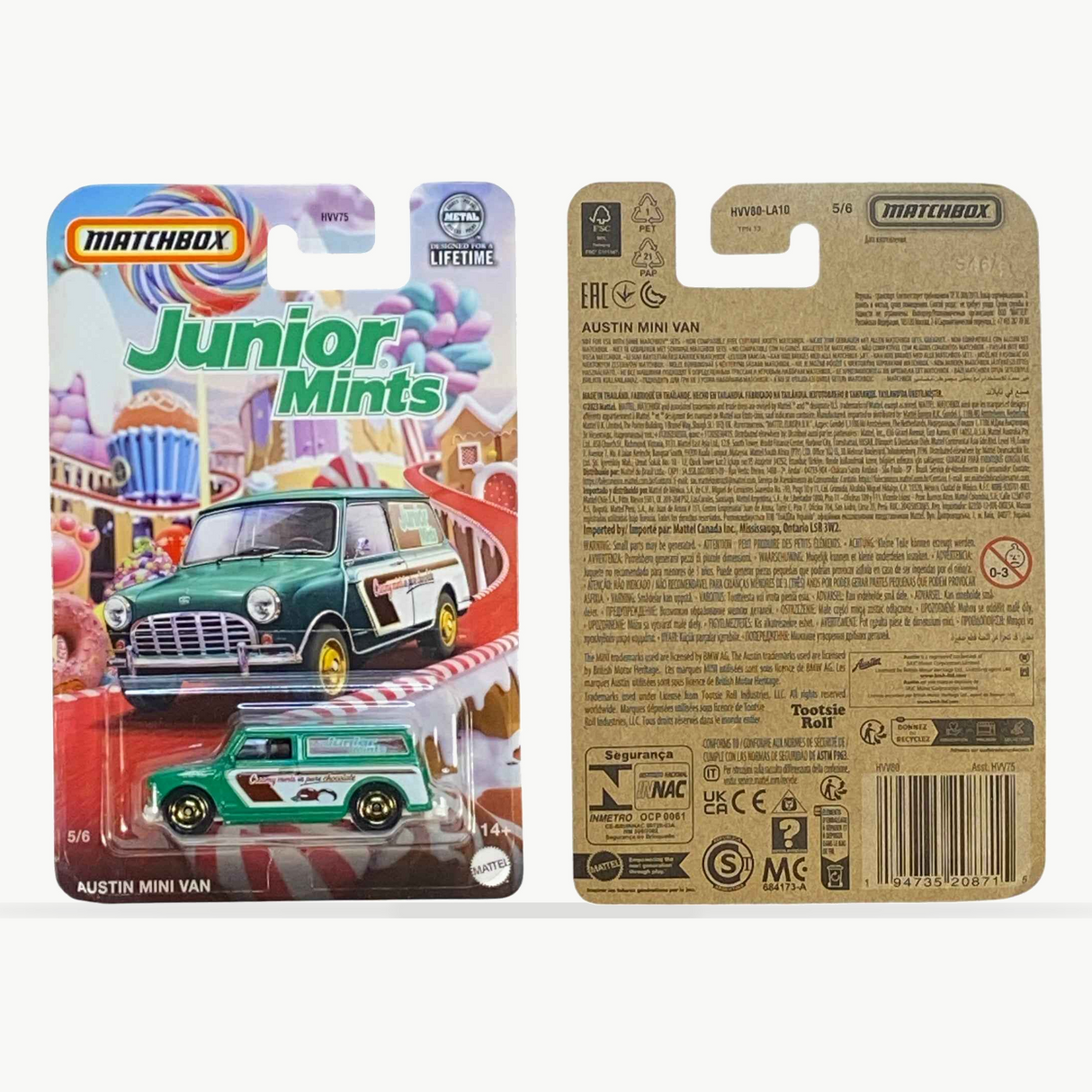 Matchbox Austin Mini Van | Candy Series 5/6