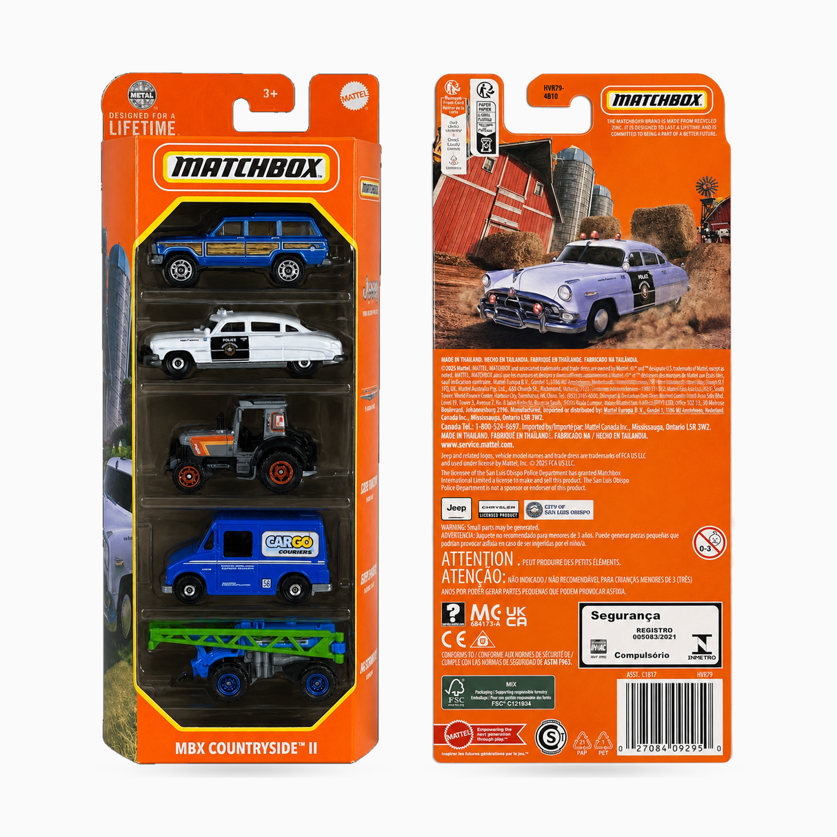 Matchbox 5 Packs - MBX Countryside II