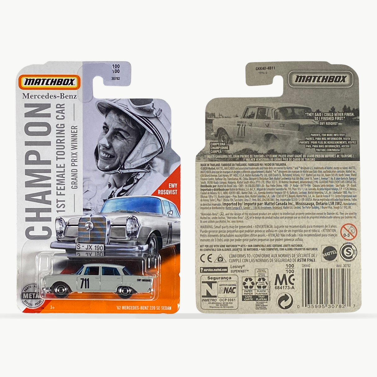 Matchbox '62 Mercedes-Benz 220 SE | Matchbox Series 100/100