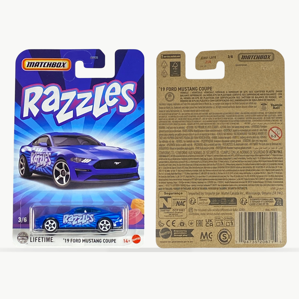 Matchbox '19 Ford Mustang Coupe | Candy Series 3/6