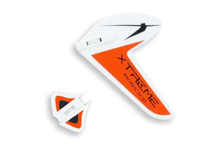 Xtreme MCX008-R BLADE MCX Tail Fins Type B Red BMCX