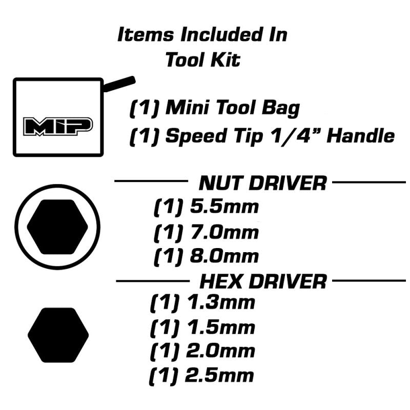 MIP MIP5230S Moore's Ideal Products Essentials Speed Tip Tool Kit