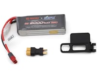 MJX HYPER GO Angry Snailâ„¢ 3S 25C LiPo Battery (11.1V/2000mAh) w/T-Style Connector, Hold-Down, & XT60 Adapter