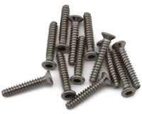 MJX HYPER GO Countersunk Self-Tapping Flat Point Stainless Steel Hex Screws (12) (2x12mm)