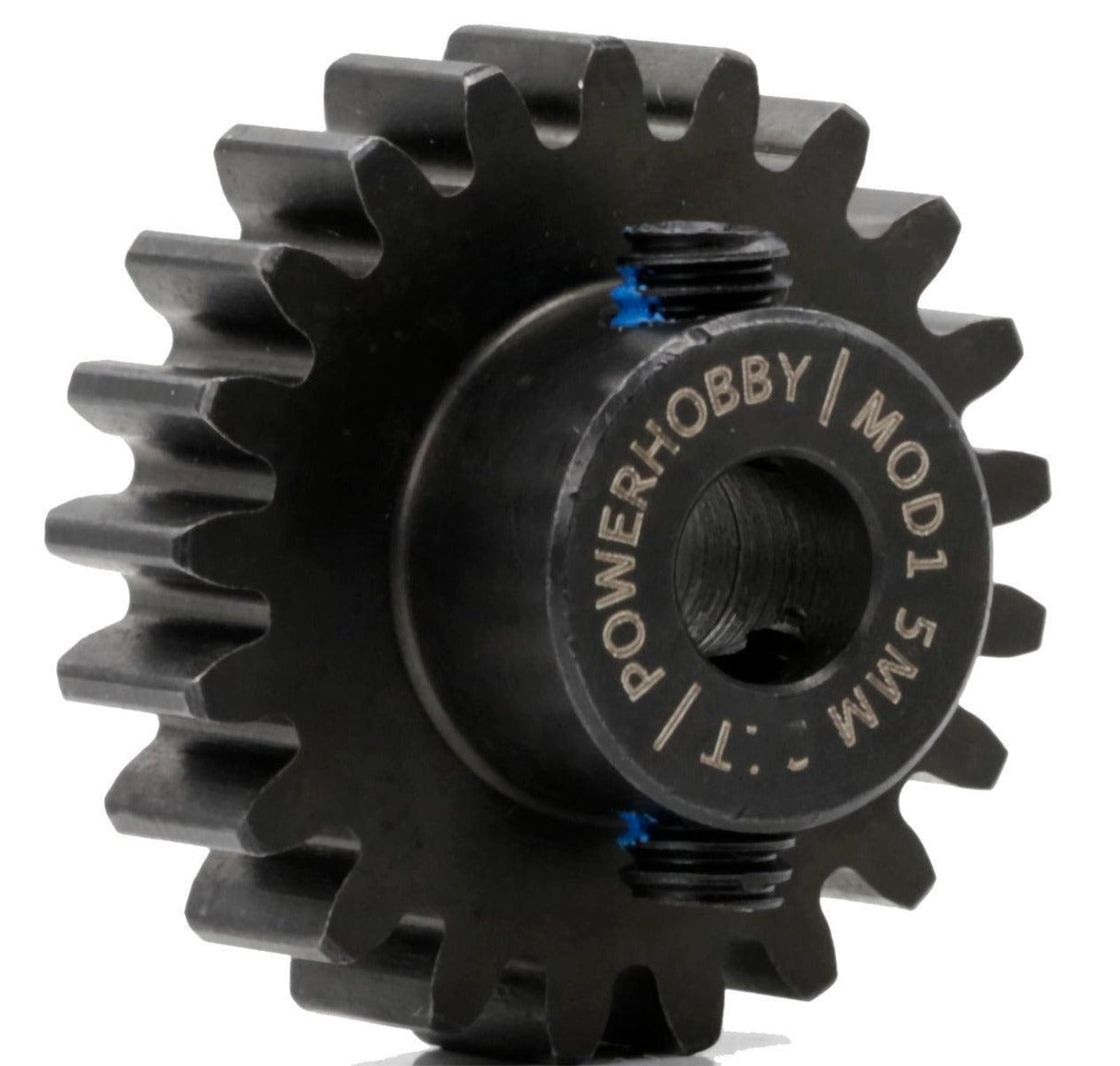 Powerhobby Hardened Steel 17T Mod1 5mm Pinion Gear Mod 1 Speed Run / Drag Racing