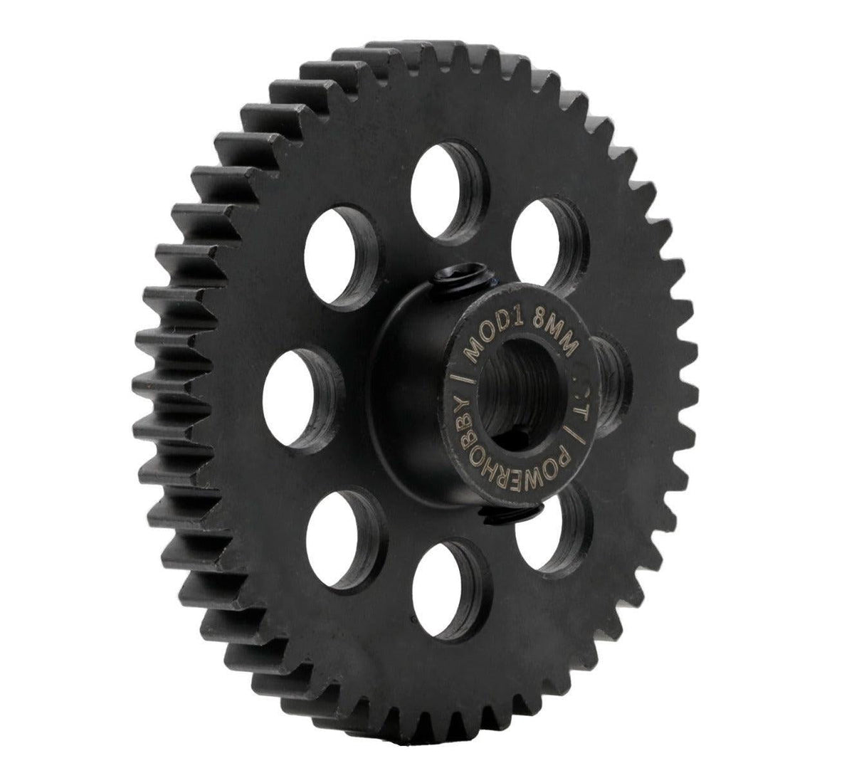 Powerhobby Hardened Steel 47T Mod1 8mm Pinion Gear MOD 1 Speed Run / Drag Racing