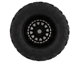 Method MTD1025 RC Terraform Neumáticos para camión monstruo 1/8 premontados con cinturón (negro) (2)
