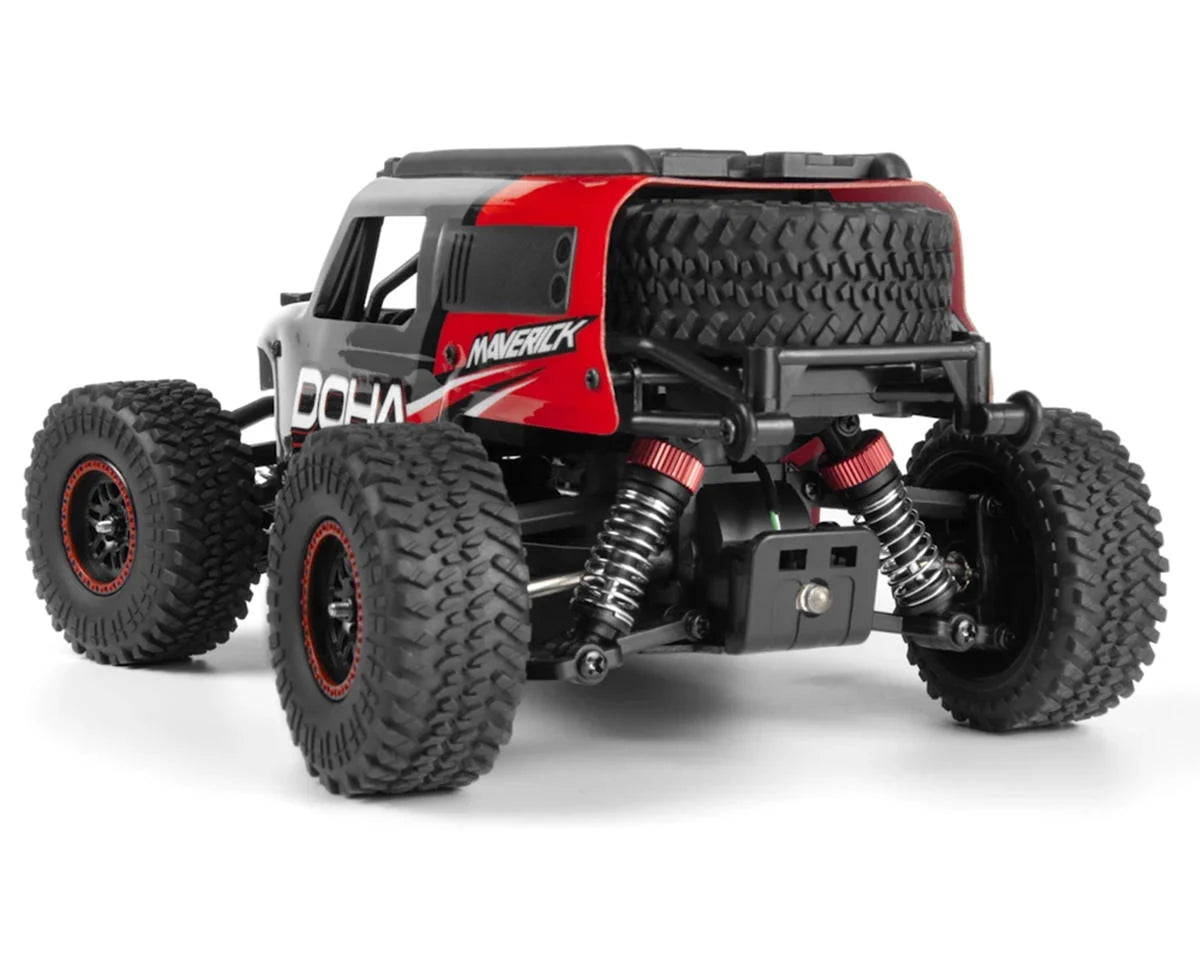 Maverick MVK150701 DOHA 1/20 RTR 4WD Electric Mini Desert Truck (Red)