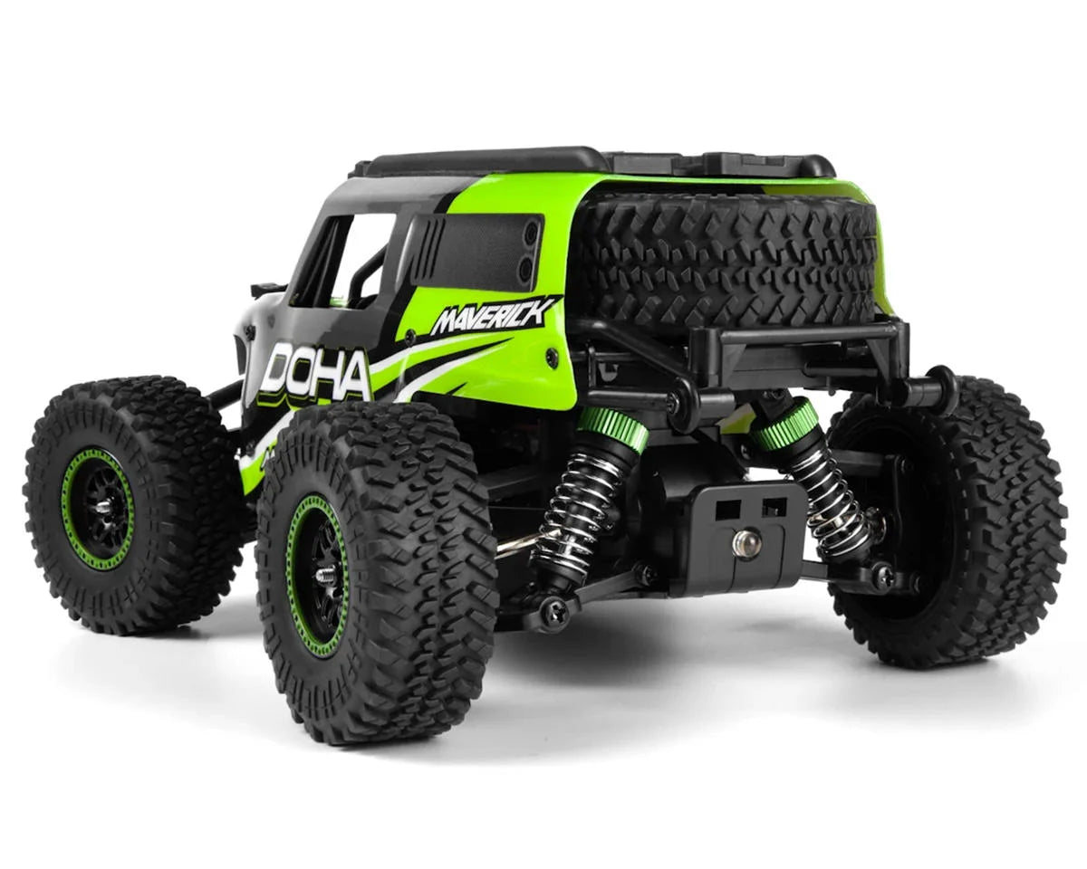 Maverick MVK150703 DOHA 1/20 RTR 4WD Electric Mini Desert Truck (Green)
