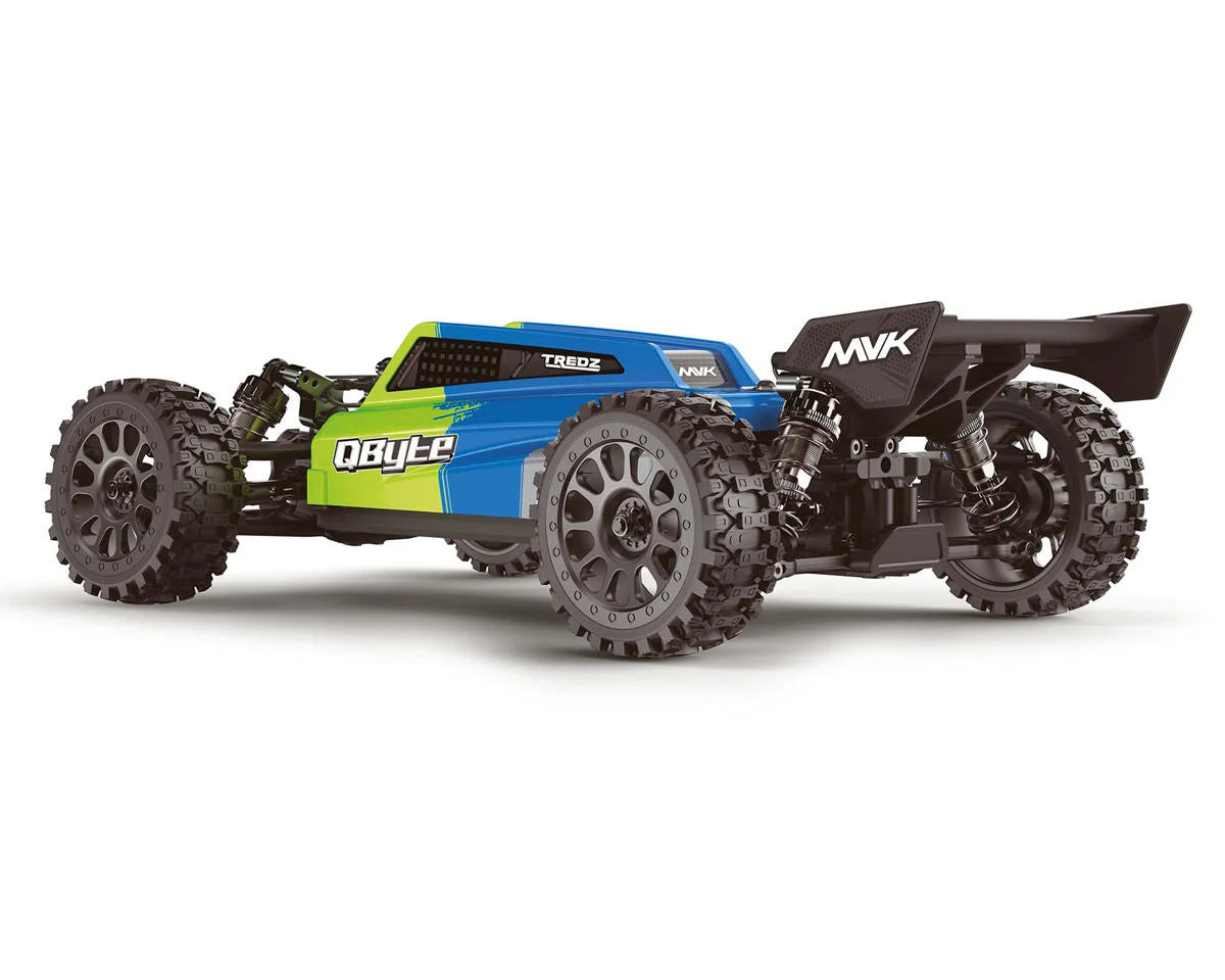 Maverick MVK151403 QByte XB Pro 1/12 Brushless RTR 4WD Electric Off-Road Buggy (Fluoro Green) w/2.4GHz Radio