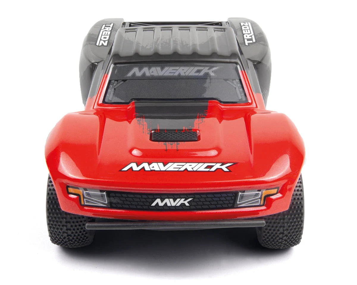 Maverick MVK151501 Microbe SC 1/24 RTR 2WD Short Course Truck (Red) w/2.4GHz Radio, Battery & Charger