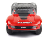Maverick MVK151501 Microbe SC 1/24 RTR 2WD Short Course Truck (Red) w/2.4GHz Radio, Battery & Charger