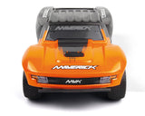 Maverick MVK151502 Microbe SC 1/24 RTR 2WD Short Course Truck (Orange) w/2.4GHz Radio, Battery & Charger