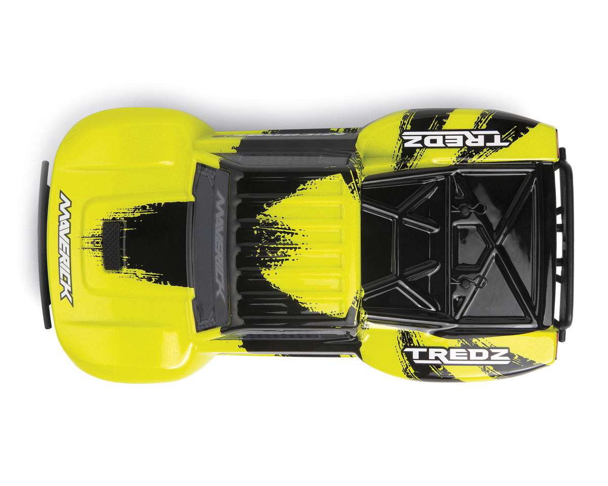 Maverick MVK151509 Microbe SC Flux 1/24 Brushless RTR 2WD Short Course Truck (Yellow) w/2.4GHz Radio, Battery & Charger
