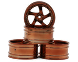 MST 102045C TMB 1/10 Drift Wheels (Copper) (+8) (4) w/Mounting Foam