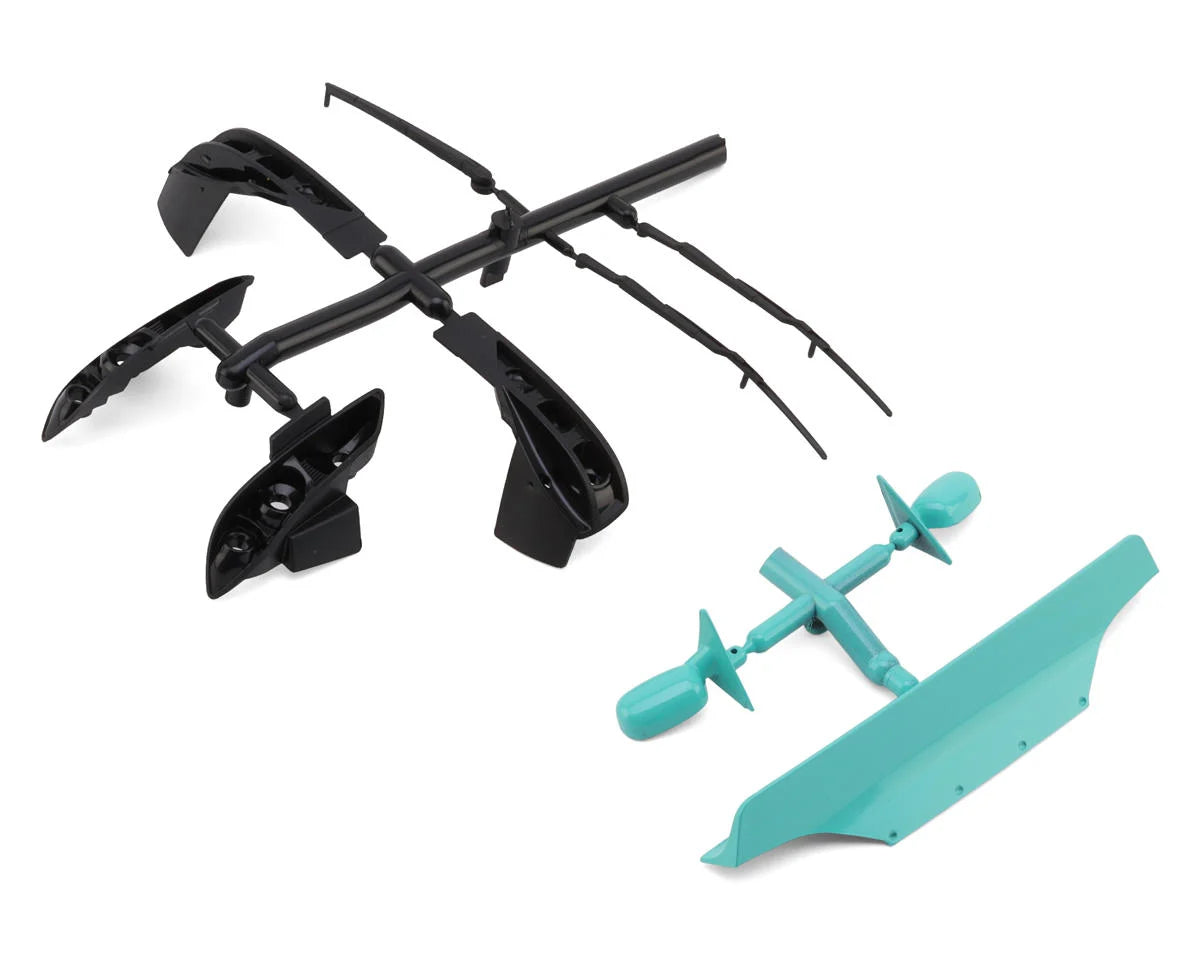 MST PANDEM MXS-720026MG Nissan S15RB 1/10 Drift Body (Mint Green) (257mm Wheelbase) w/Duck Tail