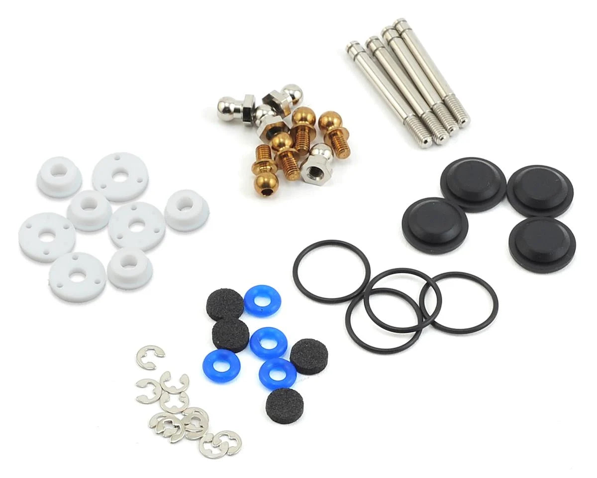 MST MXS-820121BK TR60 Alum. damper set (black) (4)
