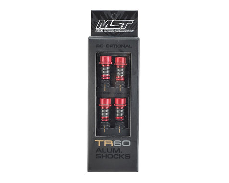 MST 820121R TR60 Alumbre. juego de amortiguadores (rojo) (4)