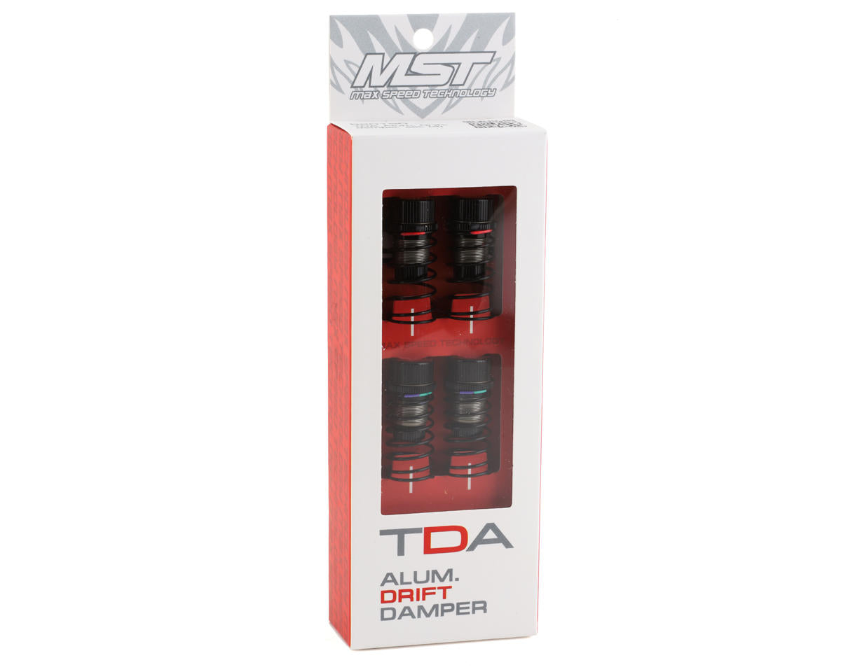 MST 820150BK TDA Aluminum Drift Shock Set (Black) (4)