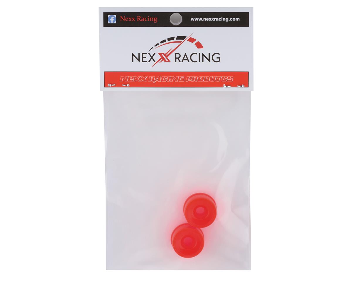 NEXX Racing NX-003 Mini-Z 2WD Solid Front Rim (2) (Red) (2mm Offset)