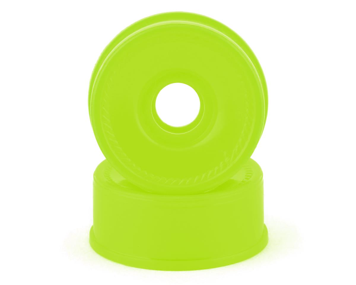 NEXX NX-043 Racing Mini-Z 2WD Solid Front Rim (2) (Neon Green) (2mm Offset)