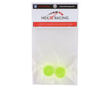 NEXX NX-047 Racing Mini-Z 2WD Solid Rear Rim (2) (Neon Green) (2mm Offset)