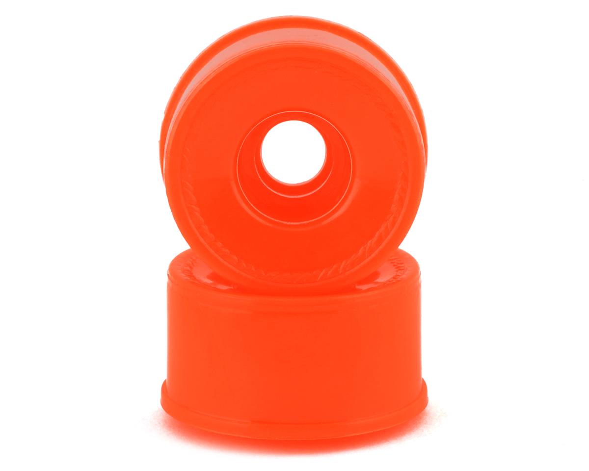 NEXX Racing NX-053 Mini-Z 2WD Solid Rear Rim (2) (Neon Orange) (0mm Offset)