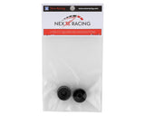 NEXX NX-100 Racing Mini-Z 2WD Solid Rear Rim (2) (Black) (3mm Offset)
