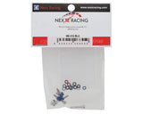 NEXX RACING 412-BLU Mini-Z MR04-EVO2 Aluminum Steering Knuckles (Blue) (2)