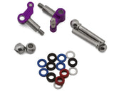 NEXX RACING 412-P Mini-Z MR04-EVO2 Aluminum Steering Knuckles (Purple) (2)