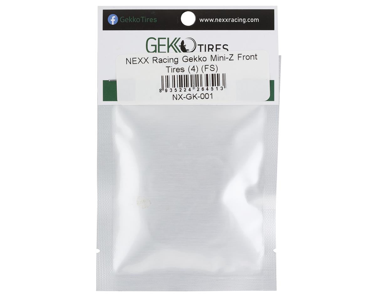 NEXX Racing Gekko Mini-Z Front Tires (4) (FS)