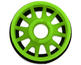 NEXX Racing Mini-Z RWD "JUD" EVO Rear Threaded Side-Wall Carbon Fiber Rims (2mm Offset) (Green) (2)